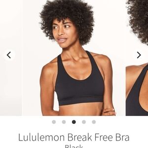 Lululemon Break Free Bra ☆SIZE 8☆